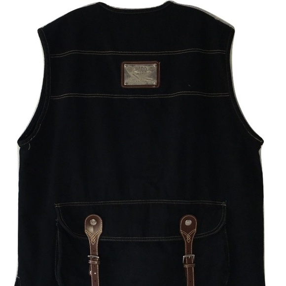 Paco Sports Motorcycle vest black with back pocket - Picture 3 of 8